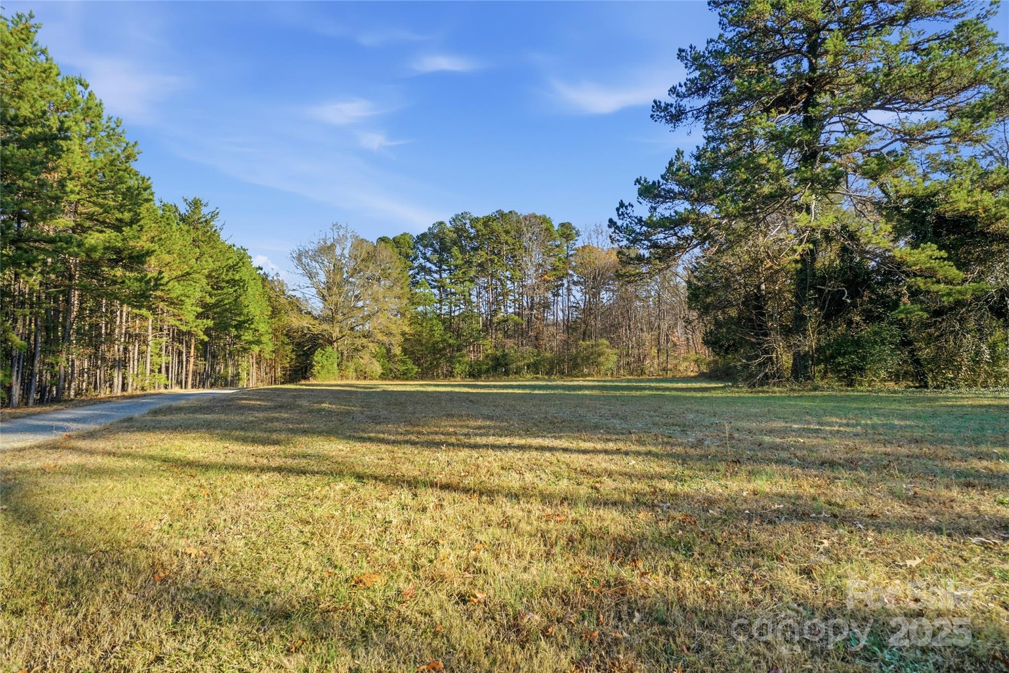 0 Fincher Road Matthews, NC 28104 - Photo 9 of 18 a view of a yard with an trees