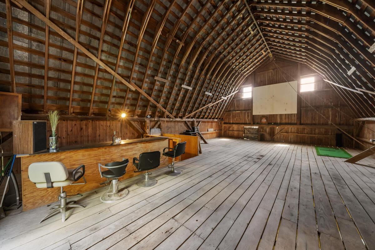 2522 Bean-Oller Road Delaware, OH 43015 - Photo 86 of 93 2nd floor barn projection screen