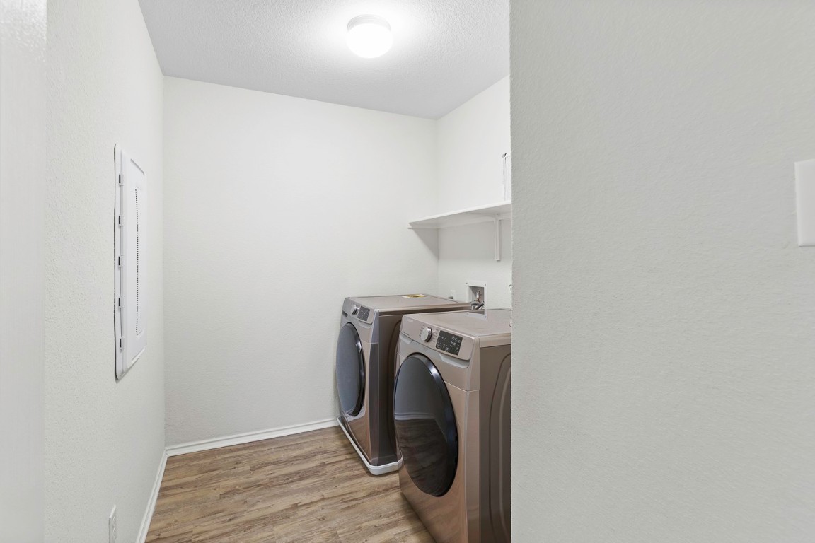 967 Pepperbark Loop Buda, TX 78610 - Photo 21 of 29 Appliances do not convey, laundry room located on 2nd floor.