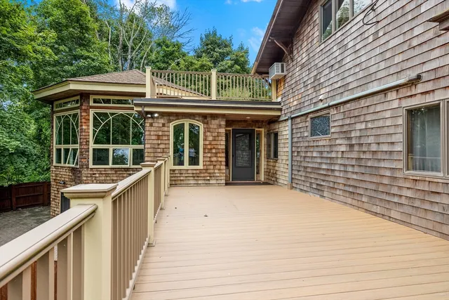 a view of a house with a porch