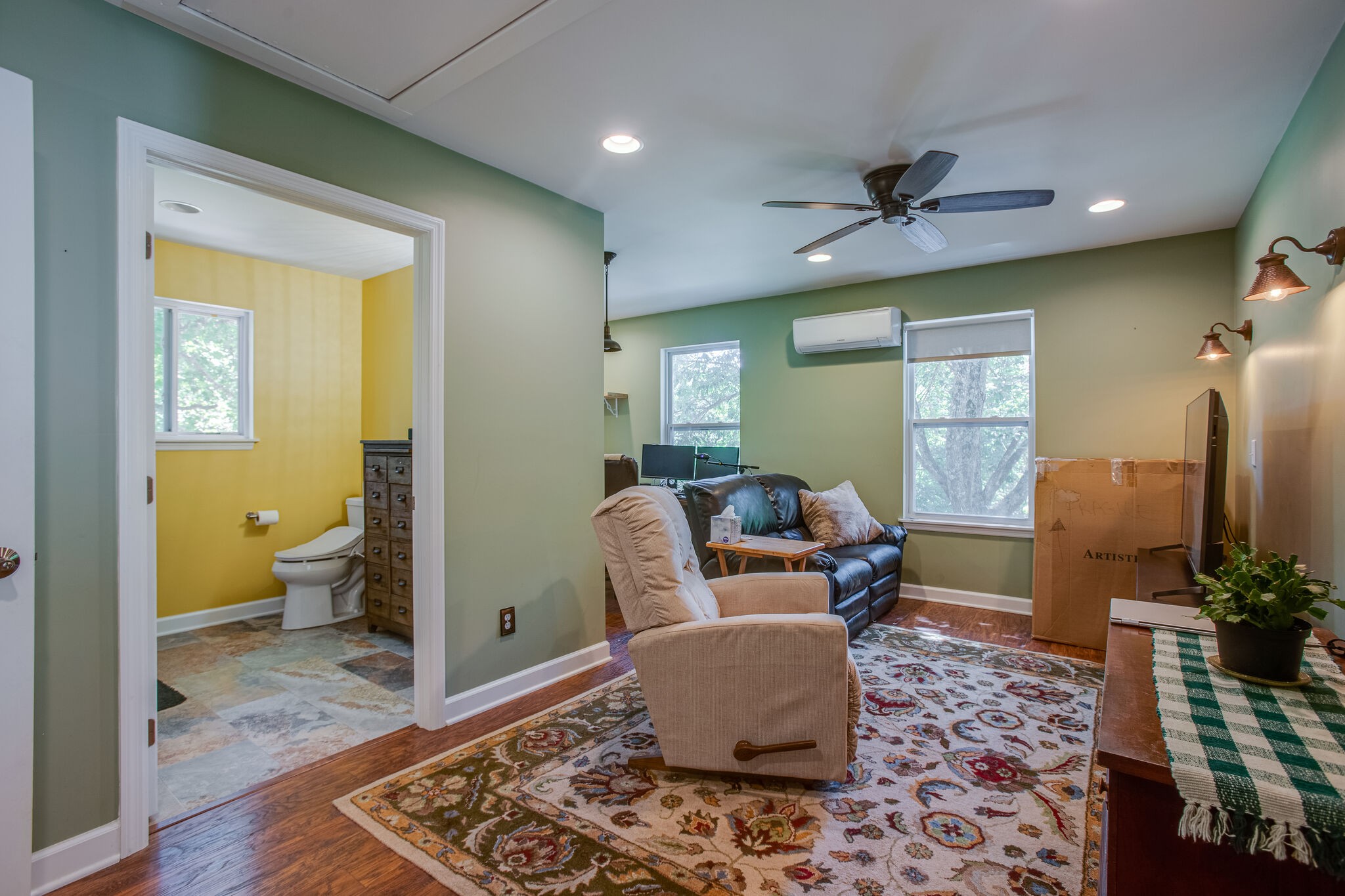 1857 Sugar Ridge Road Spring Hill, TN 37174 - Photo 22 of 33 a living room with furniture and wooden floor