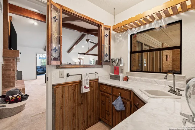 a bed room with a bed and a couch