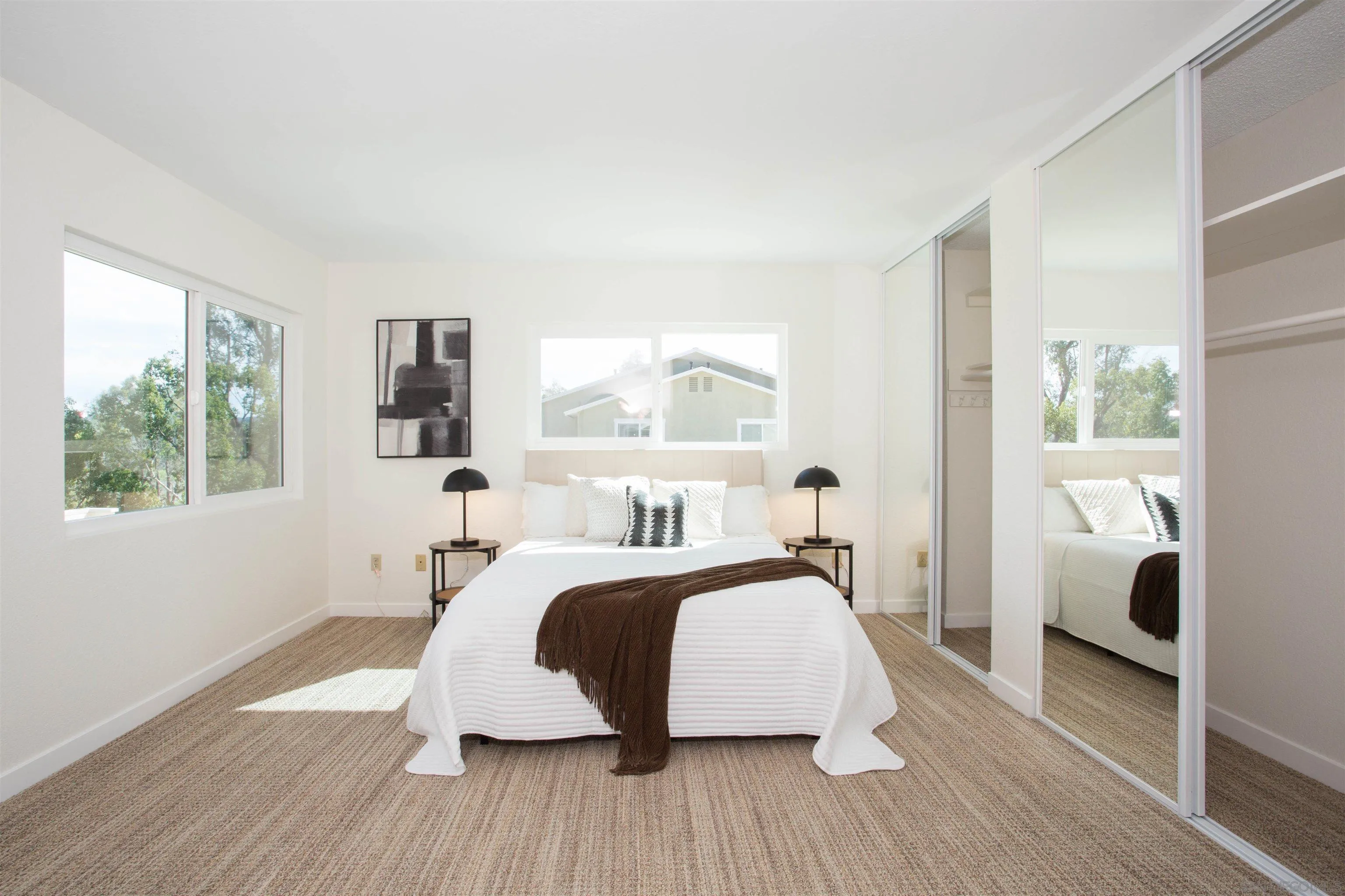 13650 Mulberry Tree Court Poway, CA 92064 - Photo 15 of 26 a bedroom with a bed and wooden floor