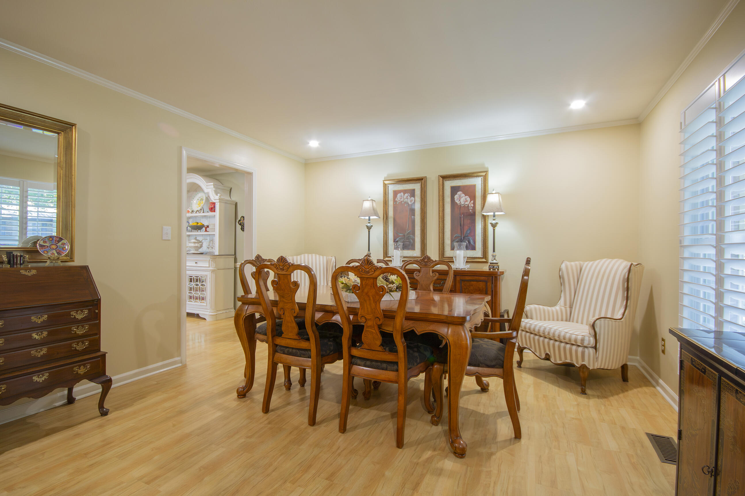 living used as dining