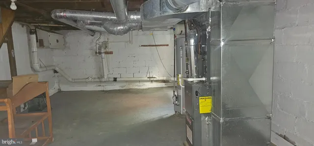 a view of water heater room
