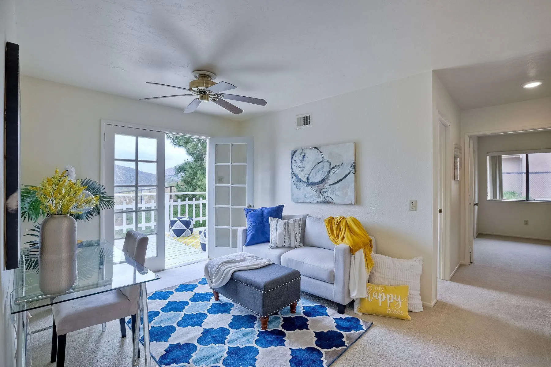 17834 St Andrews Drive Poway, CA 92064 - Photo 21 of 38 a living room with furniture and a potted plant