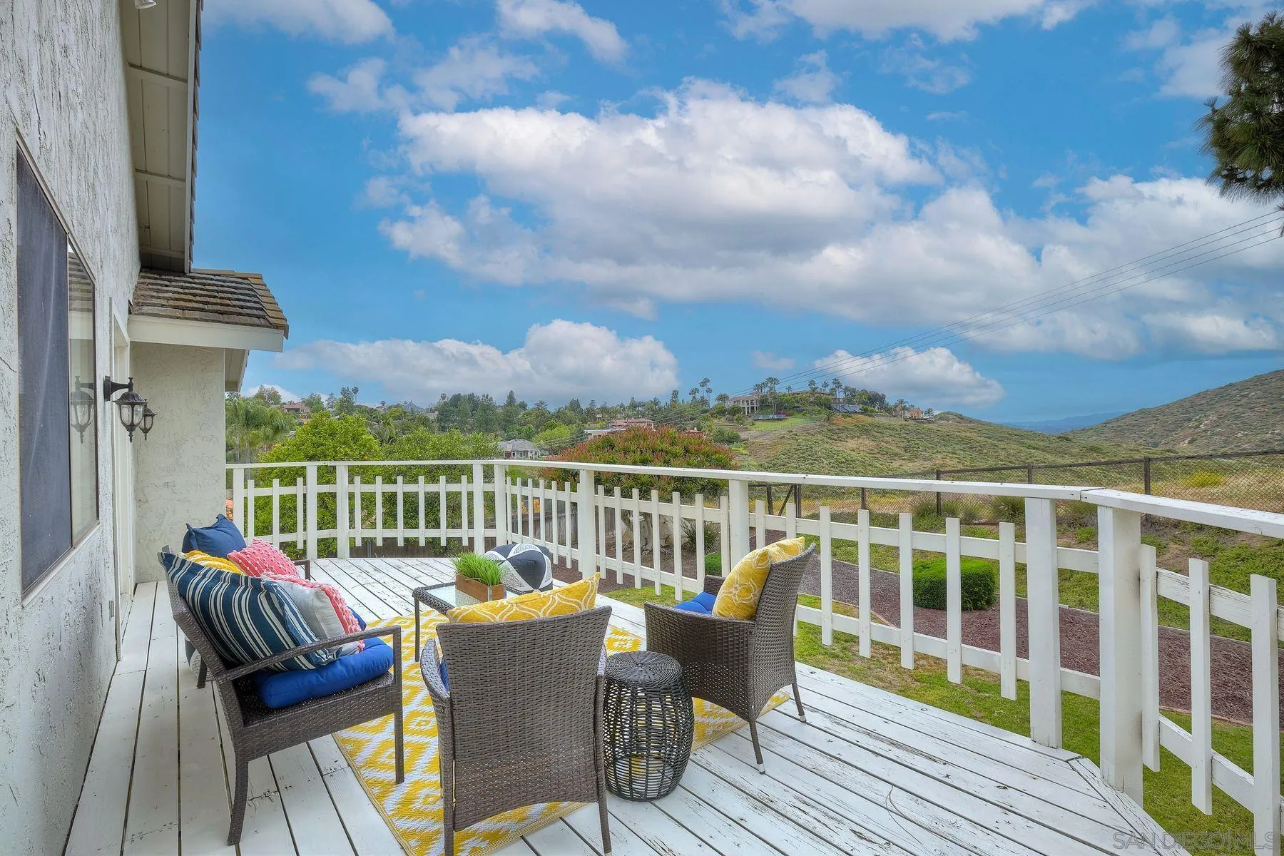 17834 St Andrews Drive Poway, CA 92064 - Photo 23 of 38 a view of a balcony with furniture