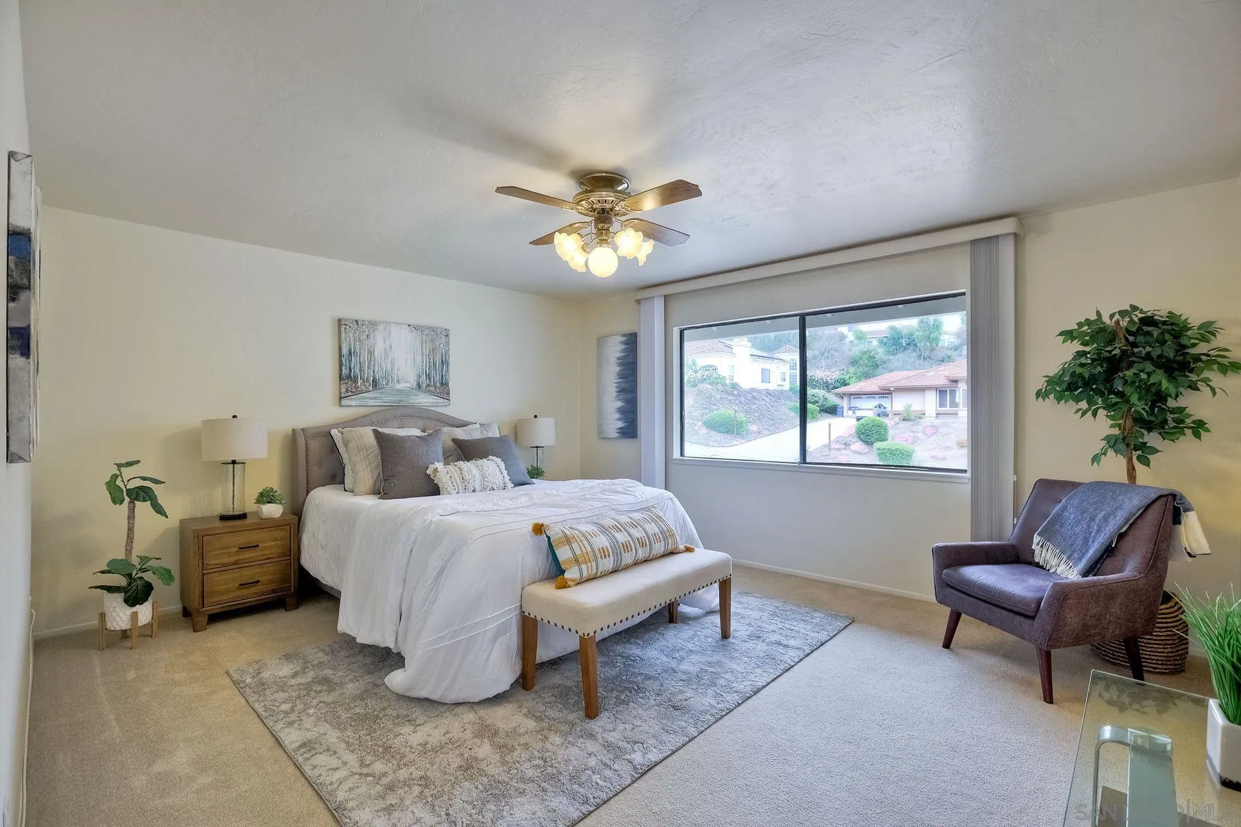17834 St Andrews Drive Poway, CA 92064 - Photo 28 of 38 a bed room with a bed and a chair