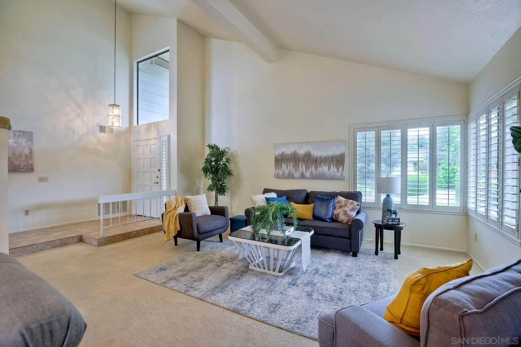 17834 St Andrews Drive Poway, CA 92064 - Photo 5 of 38 a living room with furniture and a large window