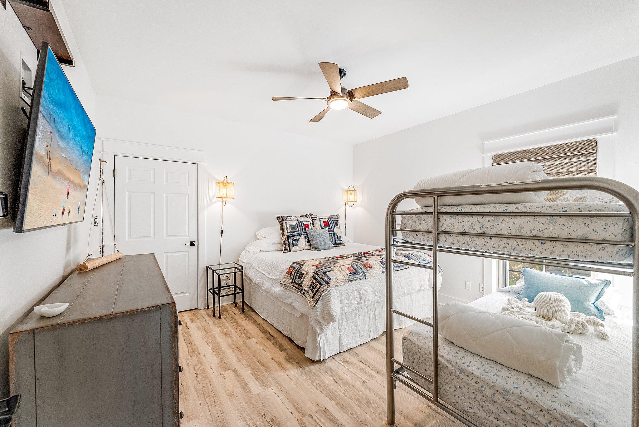 80 South 7th Street Santa Rosa Beach, FL 32459 - Photo 23 of 53 King bed and bunks in guest bedroom 2
