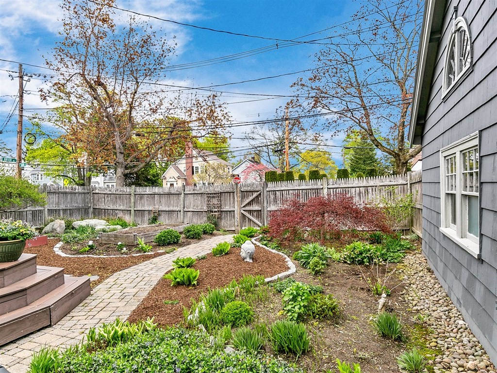 4 Brier Road Boston, MA 02132 - Photo 6 of 34 a view of a yard with flower plants