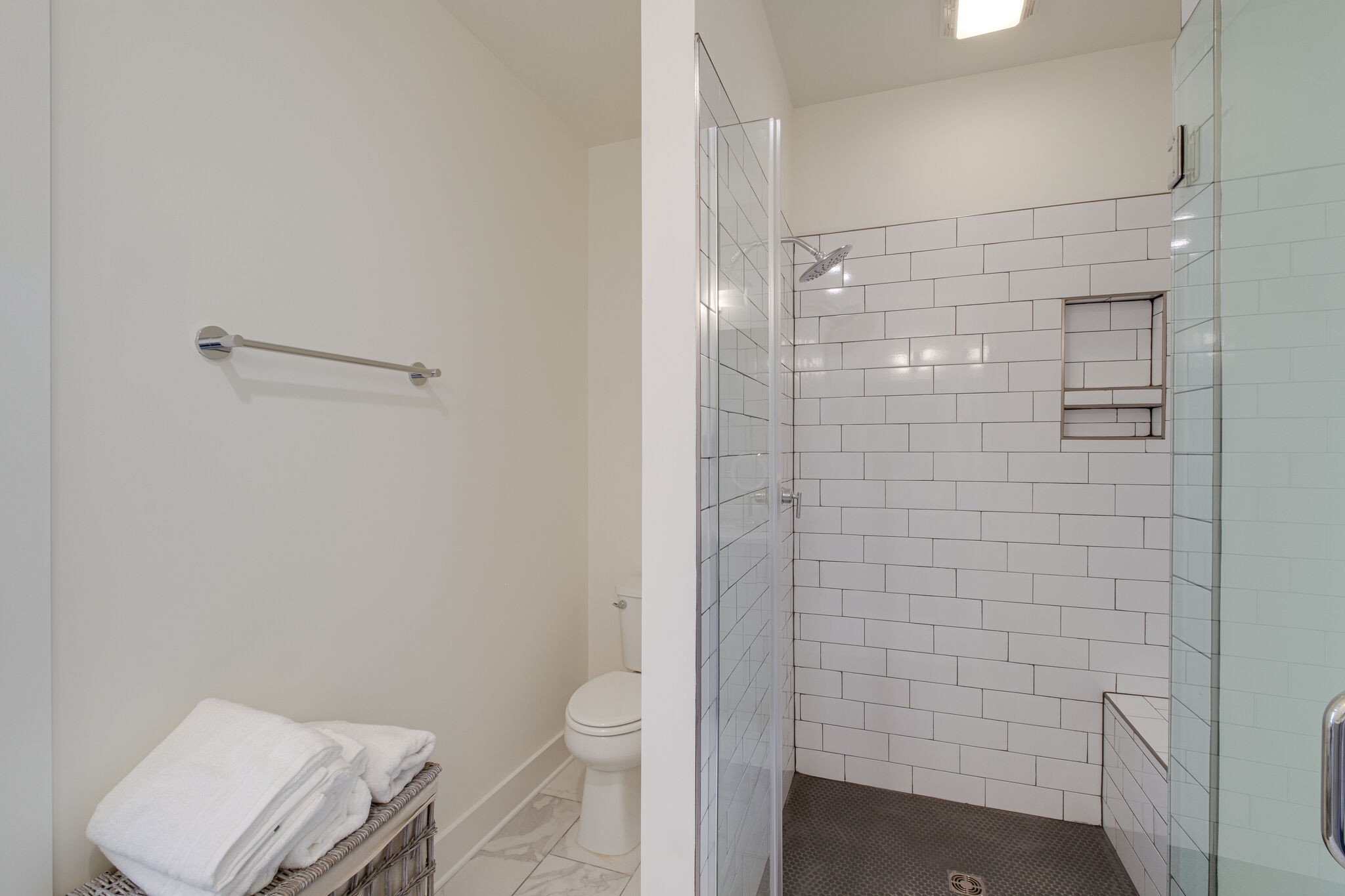 3746 Central Pike, Unit 13 Hermitage, TN 37076 - Photo 19 of 32 a bathroom with a toilet and a shower