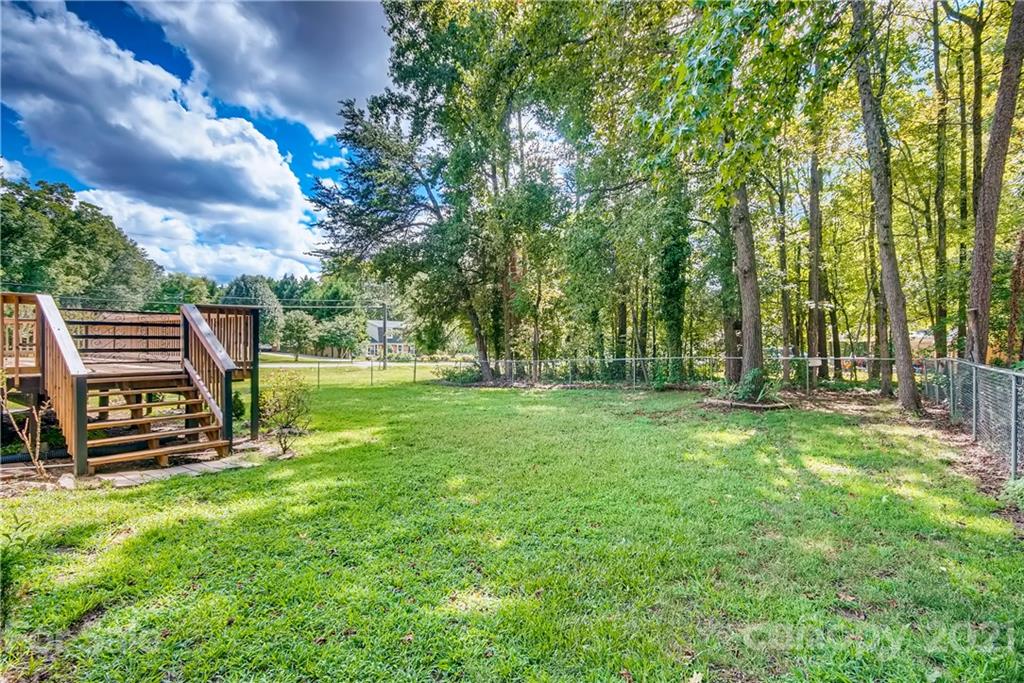 619 Breckenridge Road Kannapolis, NC 28083 - Photo 31 of 33 a view of outdoor space with deck and yard