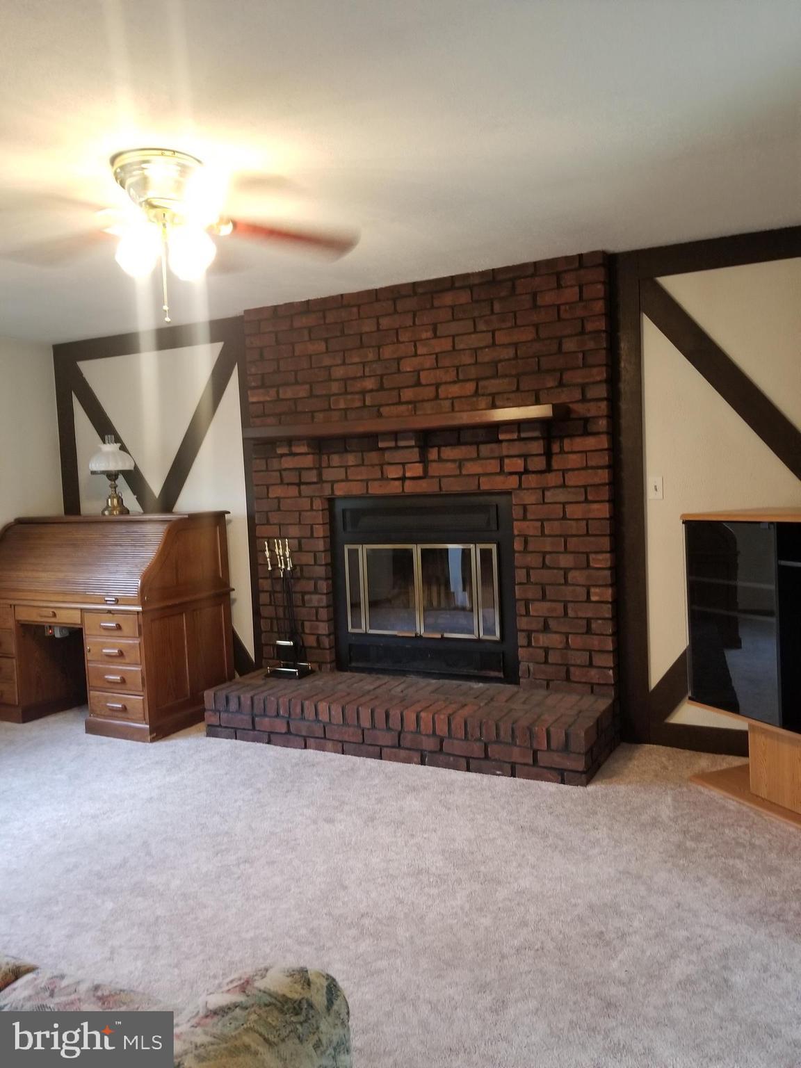 5752 Van Dyke Road Baltimore, MD 21206 - Photo 6 of 30 Living Room/ Wood burning Fireplace