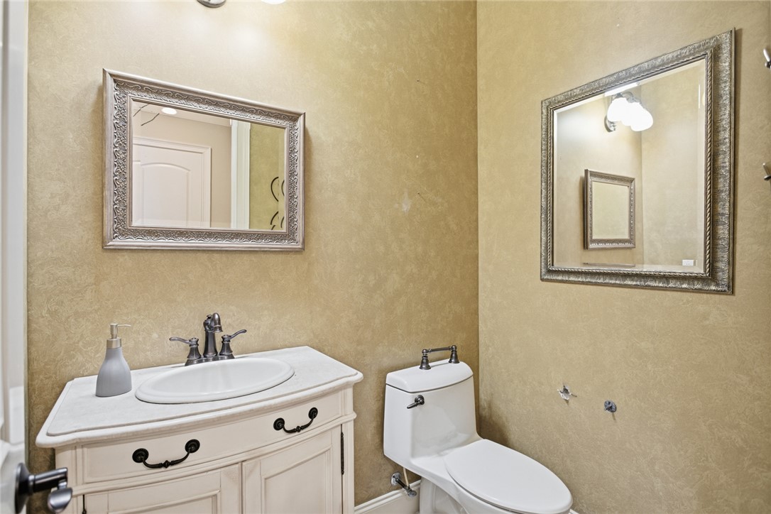 610 Highridge Drive Seneca, SC 29672 - Photo 25 of 50 This convenient bathroom features a classic vanity and elegant wall decor.