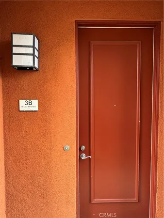 a view of a door