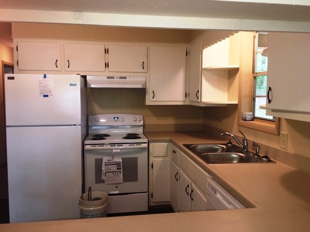 24 Hamby Road Blue Ridge, GA 30513 - Photo 4 of 14 a kitchen with a stove a refrigerator and a sink