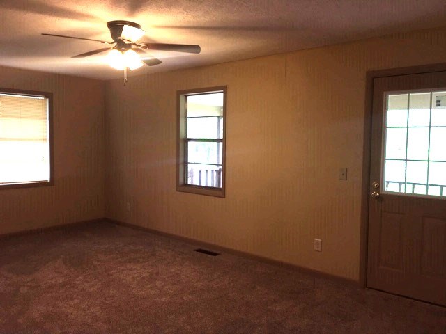 24 Hamby Road Blue Ridge, GA 30513 - Photo 9 of 14 an empty room with windows and fan