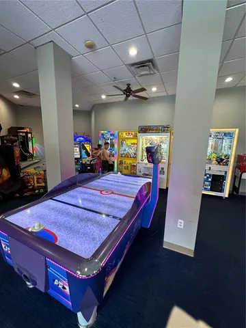 a view of a swimming pool with a backyard