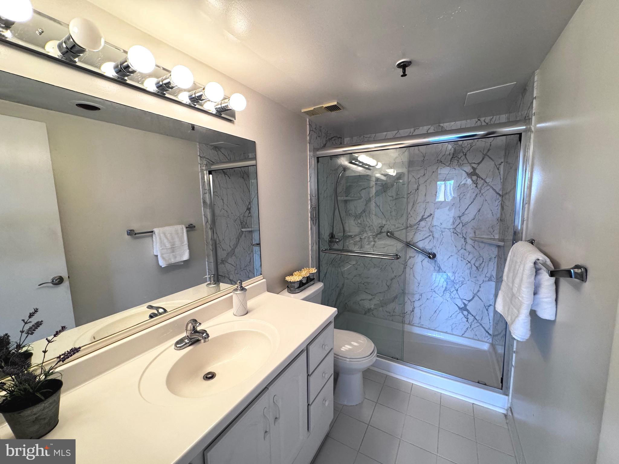5911 Edsall Road, Unit 1214 Alexandria, VA 22304 - Photo 19 of 22 Updated primary bath