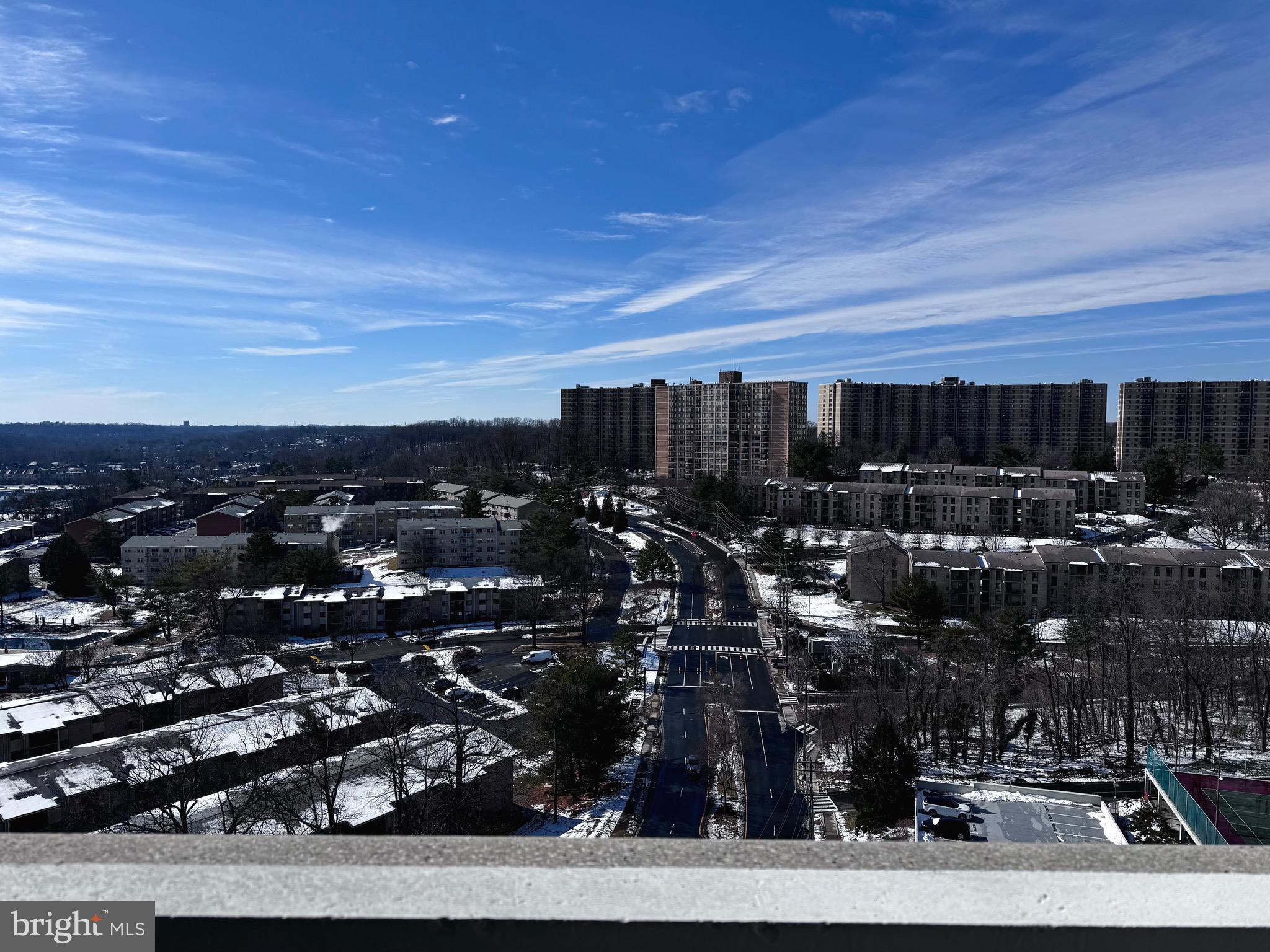 5911 Edsall Road, Unit 1214 Alexandria, VA 22304 - Photo 21 of 22 Fantastic view from the balcony!