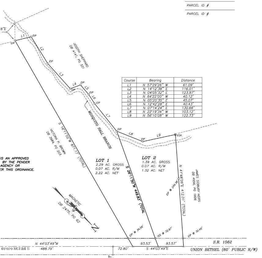 Lot 1 Union Bethel Road Hampstead, NC 28443 - Photo 3 of 5 Lot 1 & Lot 2