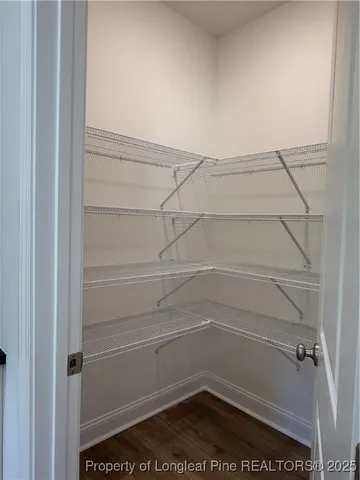 a view of walk in closet