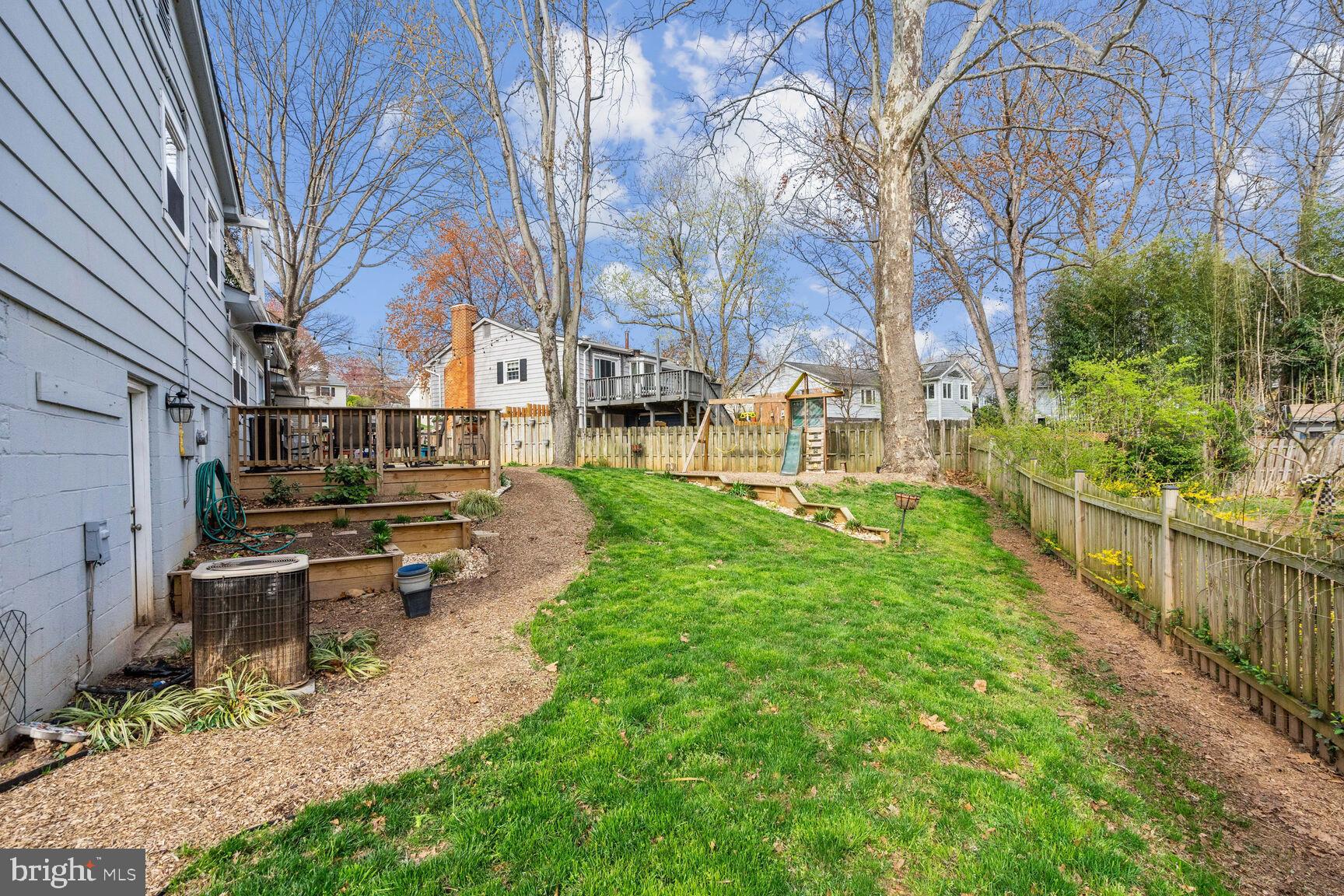 9540 Old Creek Drive Fairfax, VA 22032 - Photo 30 of 36 Backyard