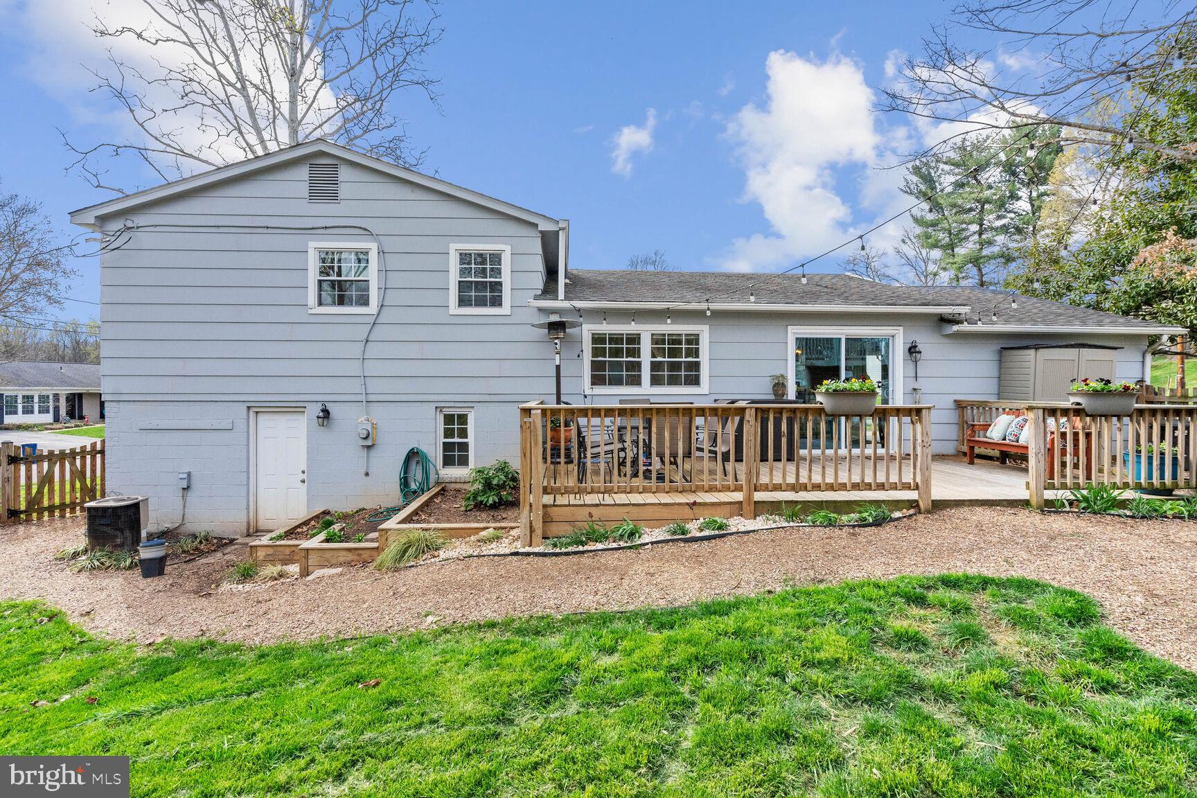 9540 Old Creek Drive Fairfax, VA 22032 - Photo 34 of 36 Closer view of rear of home