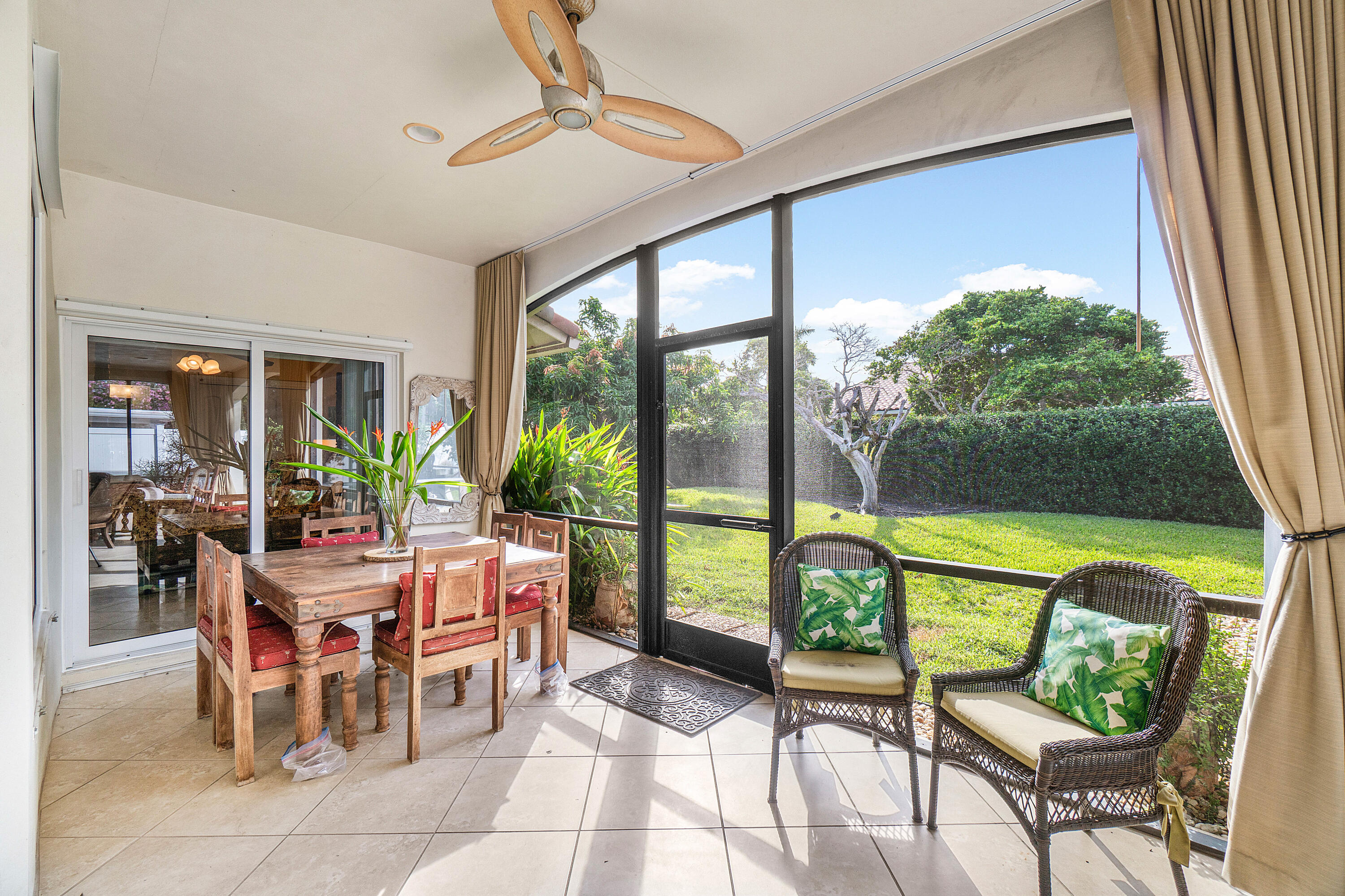 3509 Northwest 26th Court Boca Raton, FL 33434 - Photo 24 of 33 a dining room with furniture water view and balcony