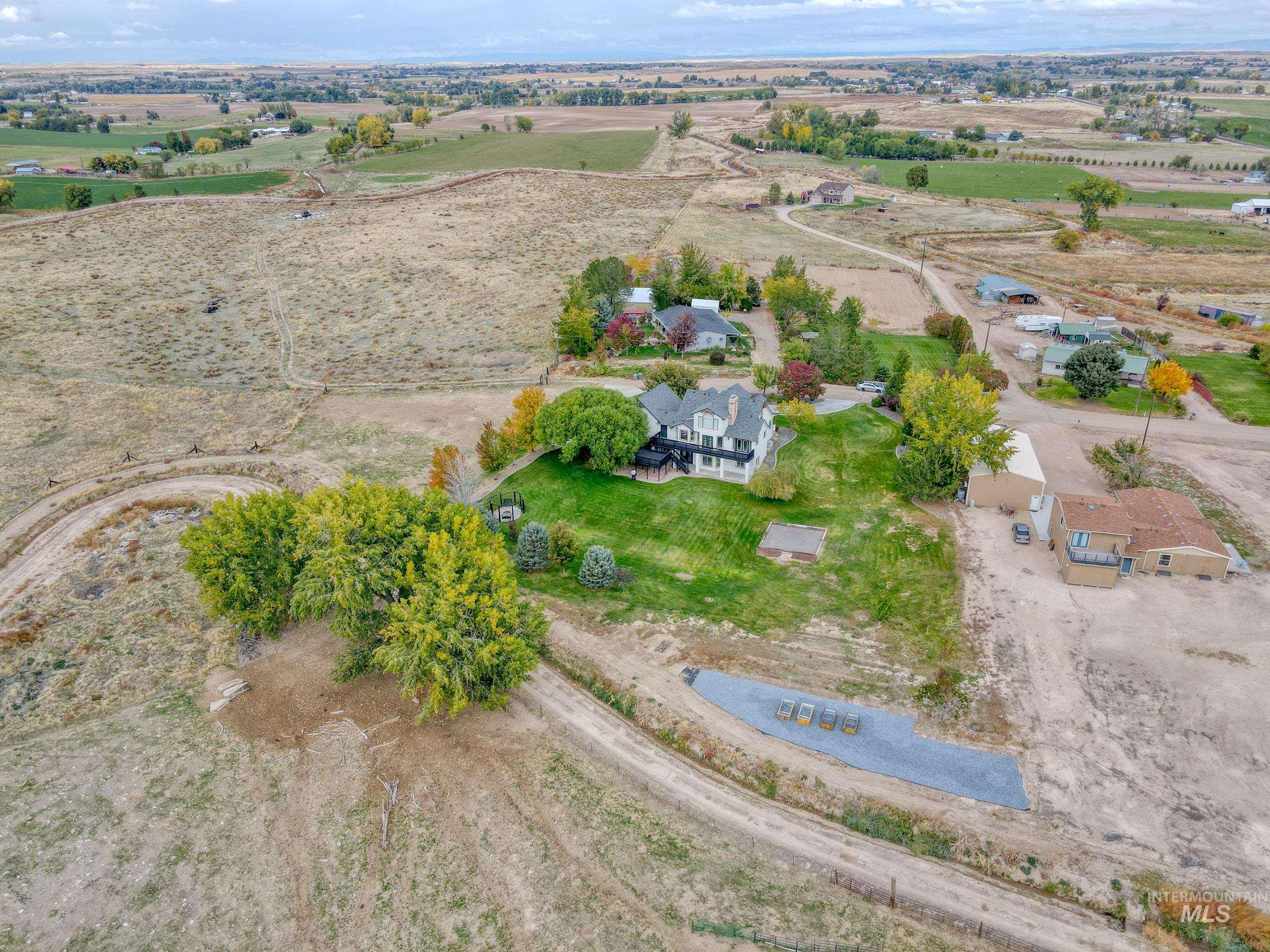 16277 Sand Hollow Road Caldwell, ID 83607 - Photo 8 of 39 Aerial overview of property's location featuring rural landscape