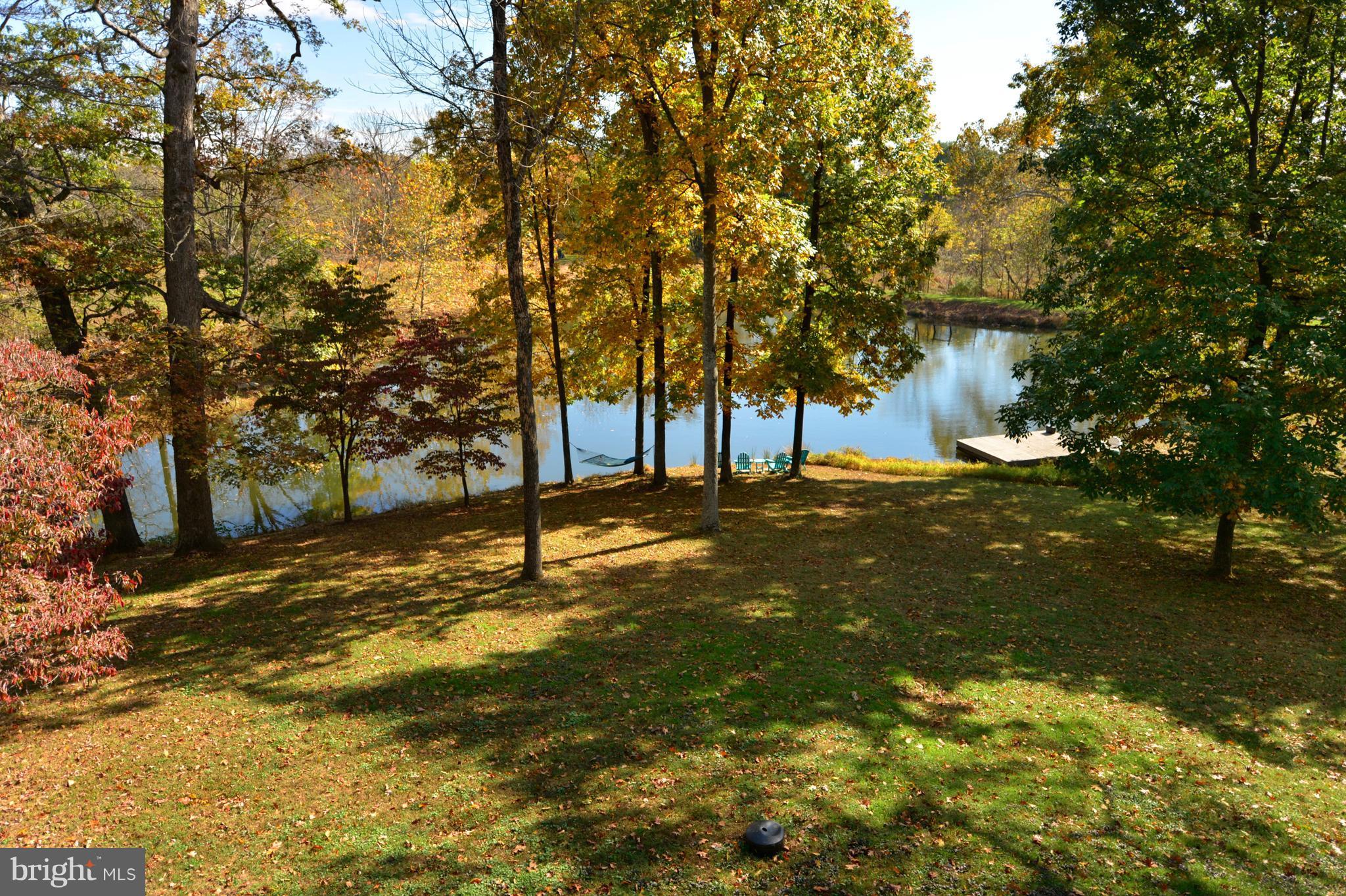 37340 Bolyn Road Purcellville, VA 20132 - Photo 22 of 30 View from the Upper Level of the Pond