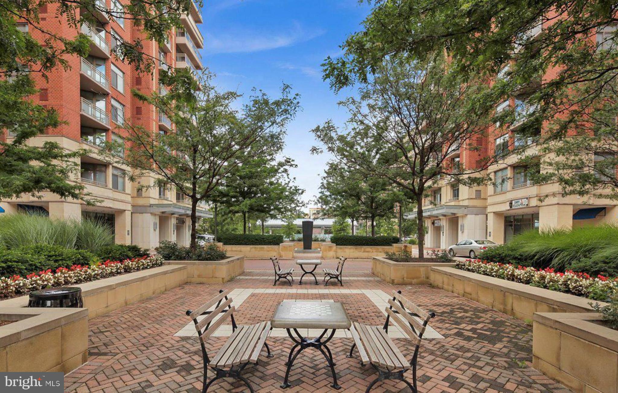 3650 South Glebe Road, Unit 1145 Arlington, VA 22202 - Photo 36 of 42 a view of a patio with a yard