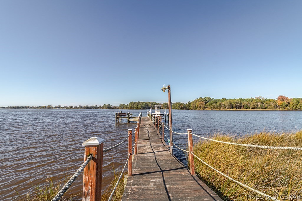 20 Flagstaff Road Lancaster, VA 22503 - Photo 34 of 49 Dock with electricity, water and a boat lift