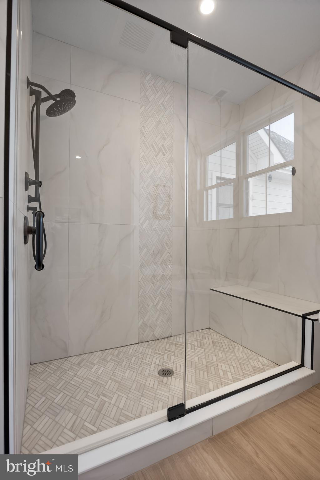 268 Hartford Road Medford, NJ 08055 - Photo 32 of 54 a bathroom with a glass shower door
