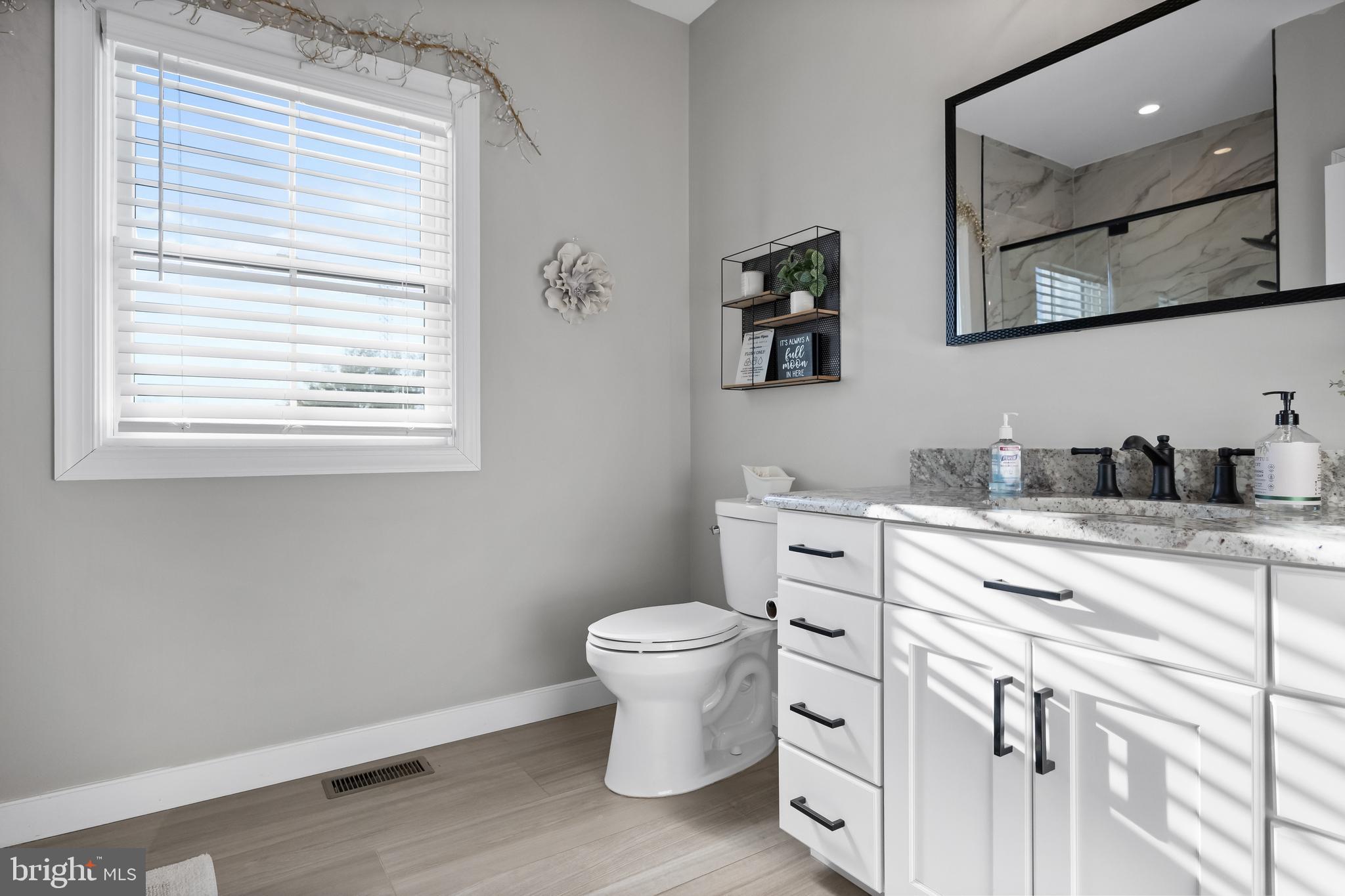 268 Hartford Road Medford, NJ 08055 - Photo 36 of 54 a bathroom with a toilet sink and mirror