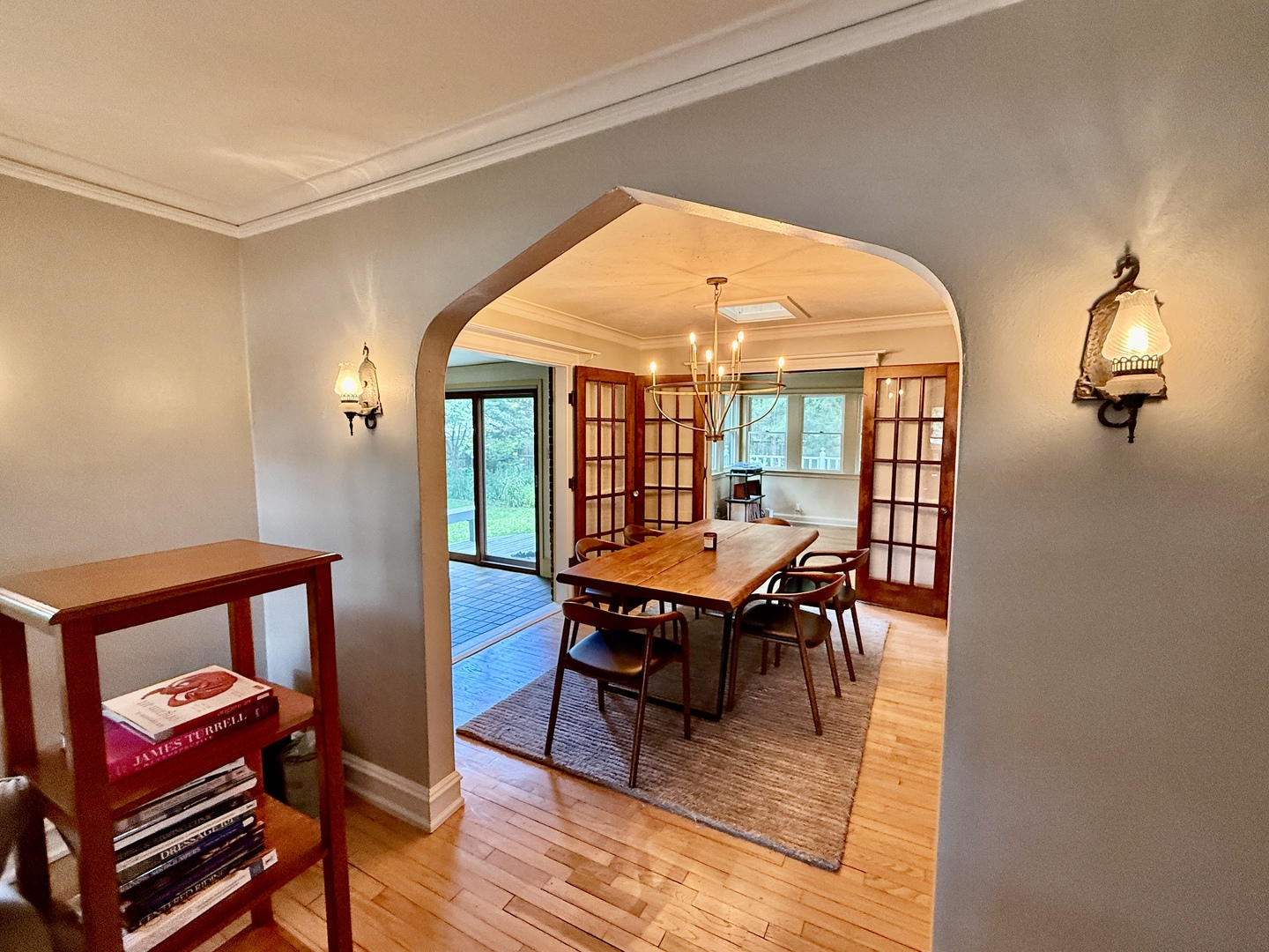 720 South New Street Champaign, IL 61820 - Photo 8 of 73 a dining room with furniture a rug and wooden floor