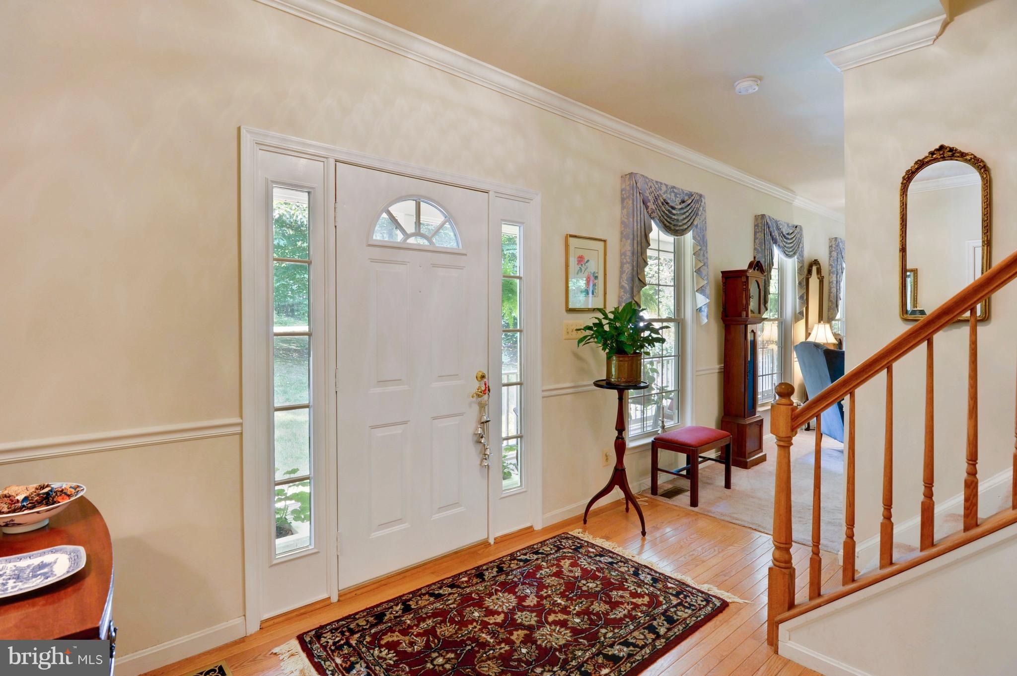 885 Carson Road Huntingtown, MD 20639 - Photo 5 of 30 a view of entryway with furniture and rug