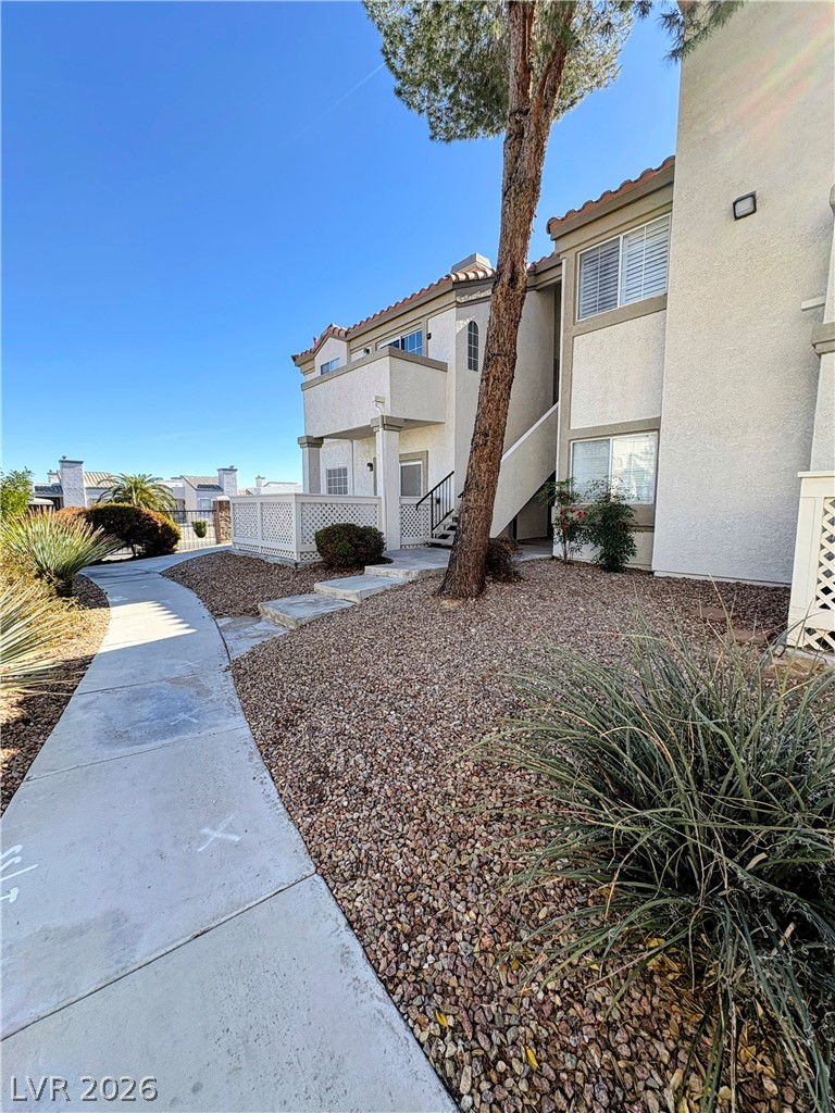 1685 Strasbourg Way, Unit 1685 Henderson, NV 89014 - Photo 22 of 22 View of property's community featuring stairs and a deck