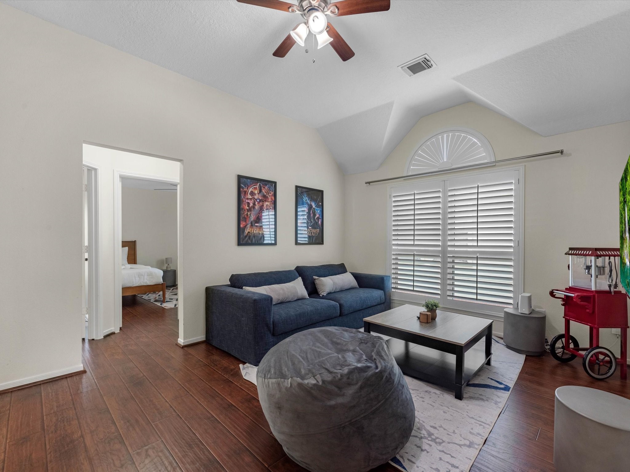 14003 Stardust Lane Houston, TX 77041 - Photo 17 of 30 a living room with furniture and wooden floor