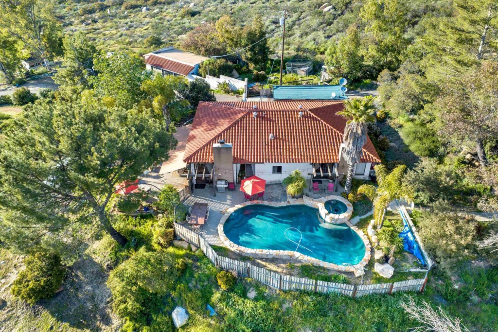 15866 Lyons Valley Road Jamul, CA 91935 - Photo 34 of 56 an aerial view of a house