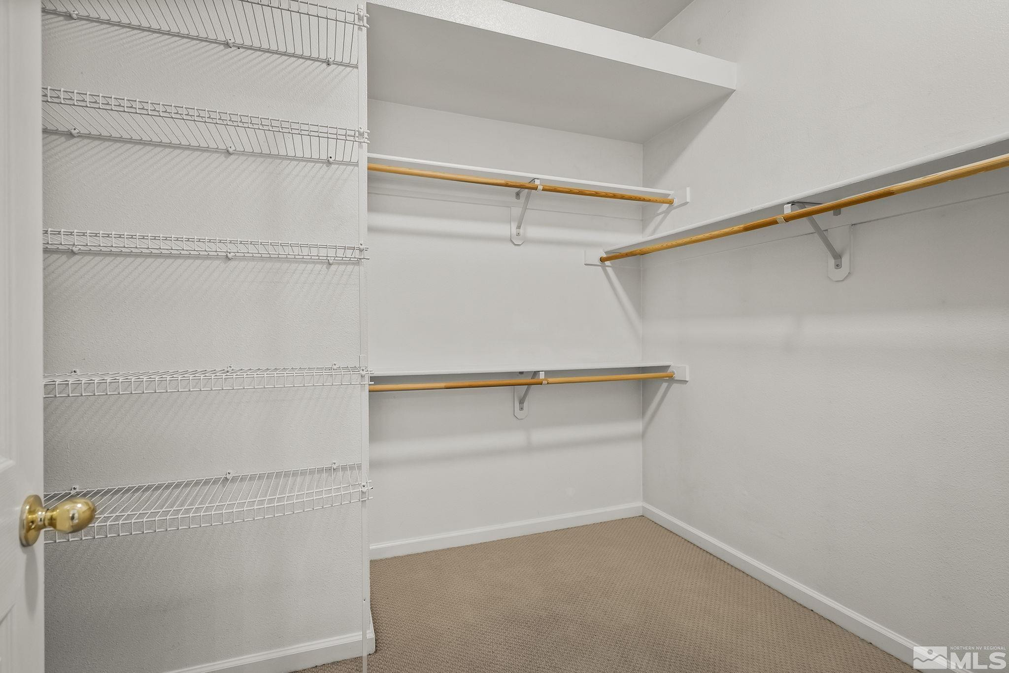 10160 Buckeye Court Reno, NV 89521 - Photo 19 of 36 a view of an empty walk in closet