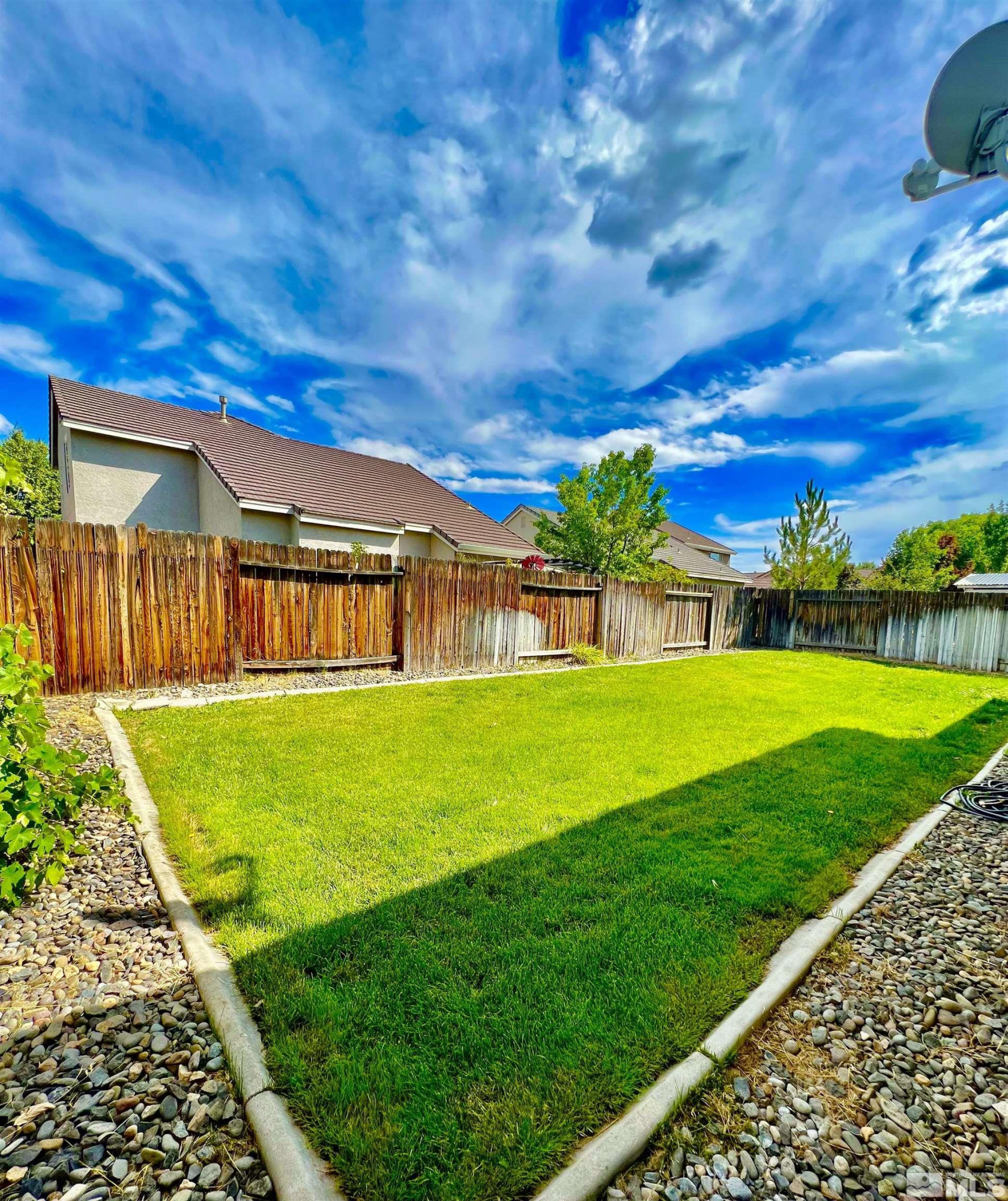 10160 Buckeye Court Reno, NV 89521 - Photo 33 of 36 a view of a big yard with a large tree