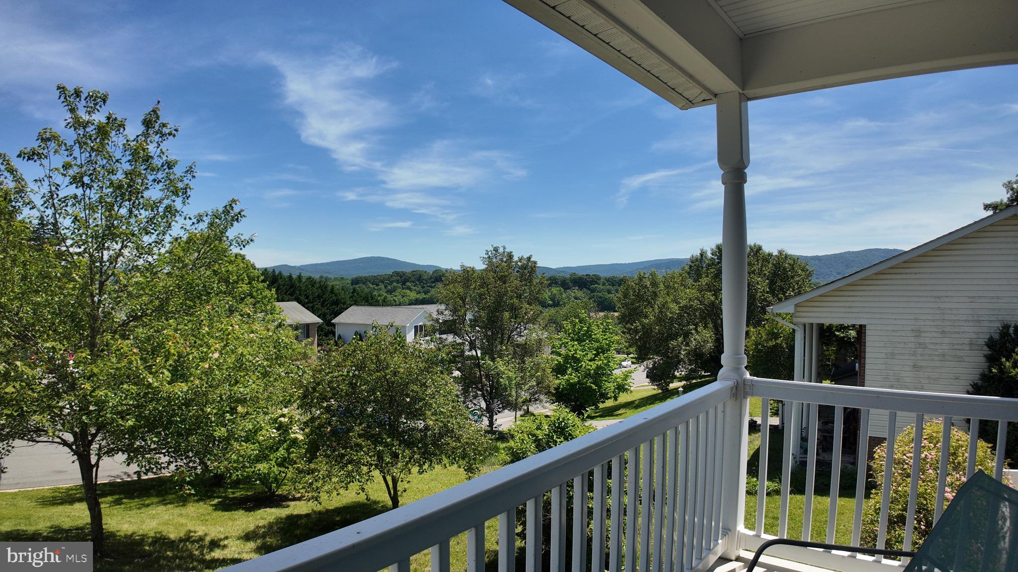1185 Kesler Road Front Royal, VA 22630 - Photo 13 of 51 a view of a balcony with an outdoor space