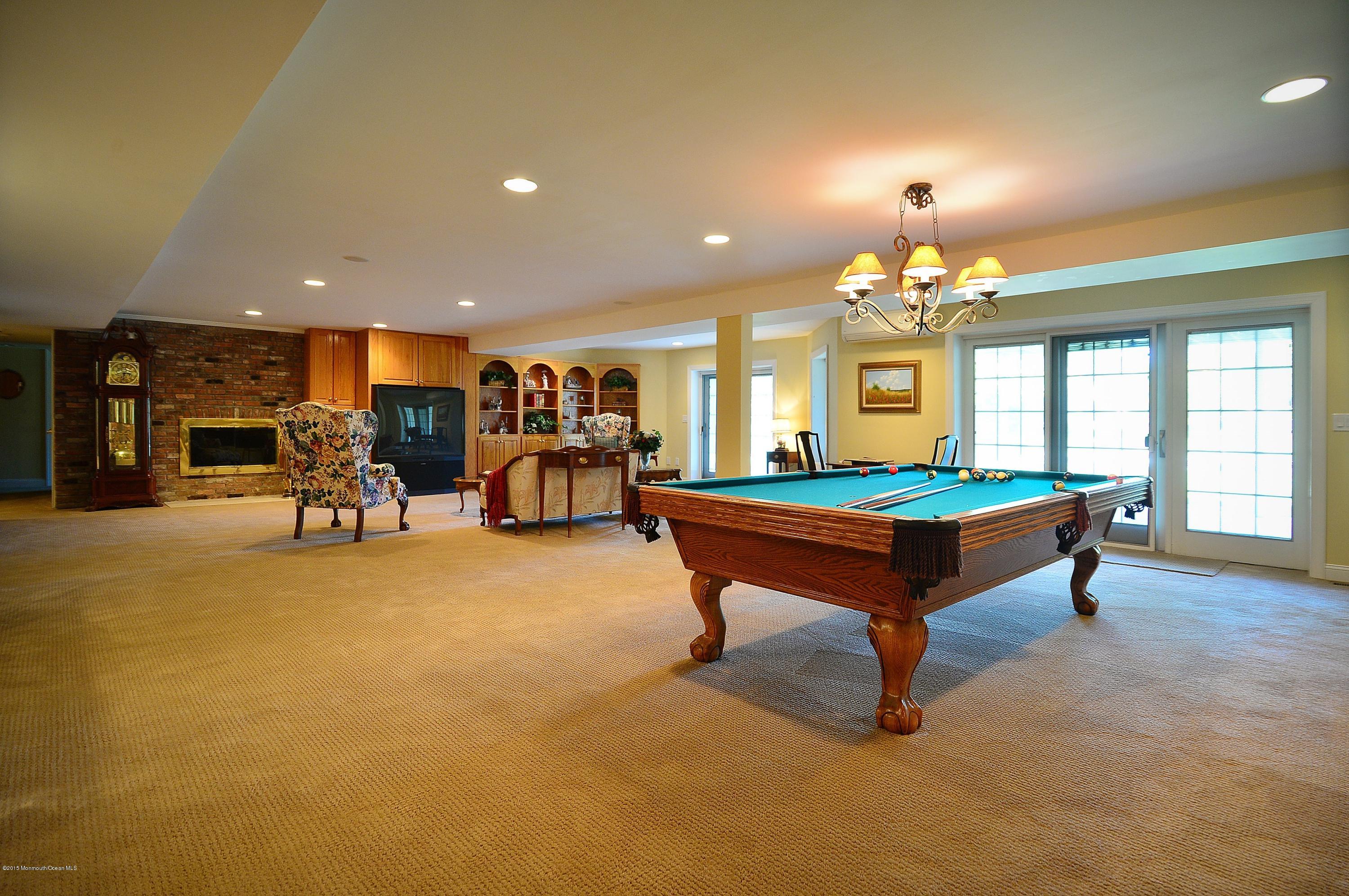 19 Oakes Road Rumson, NJ 07760 - Photo 30 of 43 Lower Level Recreation Area