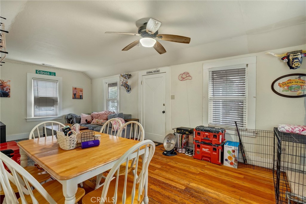 1200 Ivy Street Chico, CA 95928 - Photo 10 of 31 a view of a dining room with furniture and a chandelier