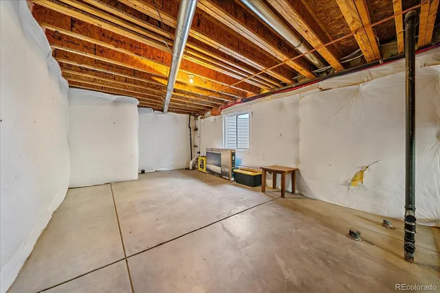 a view of under construction room and staircase