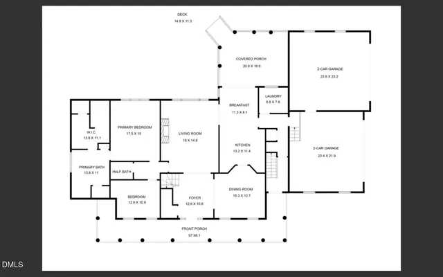 $1,350,000 | 5316 Mill Dam Road, Wake Forest, NC 27587