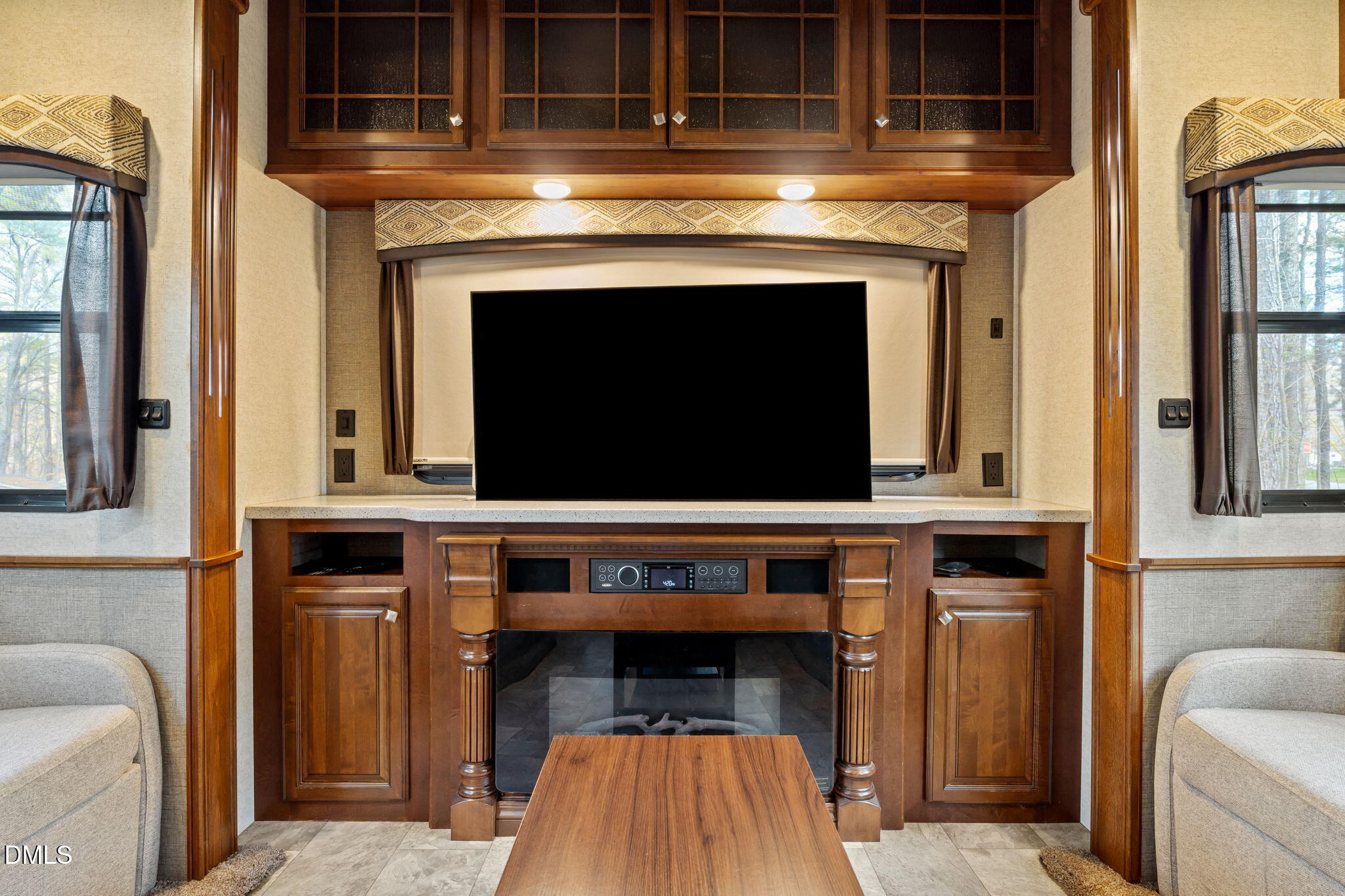 115 Mahto Drive Spring Hope, NC 27882 - Photo 5 of 19 a living room with furniture and a fireplace