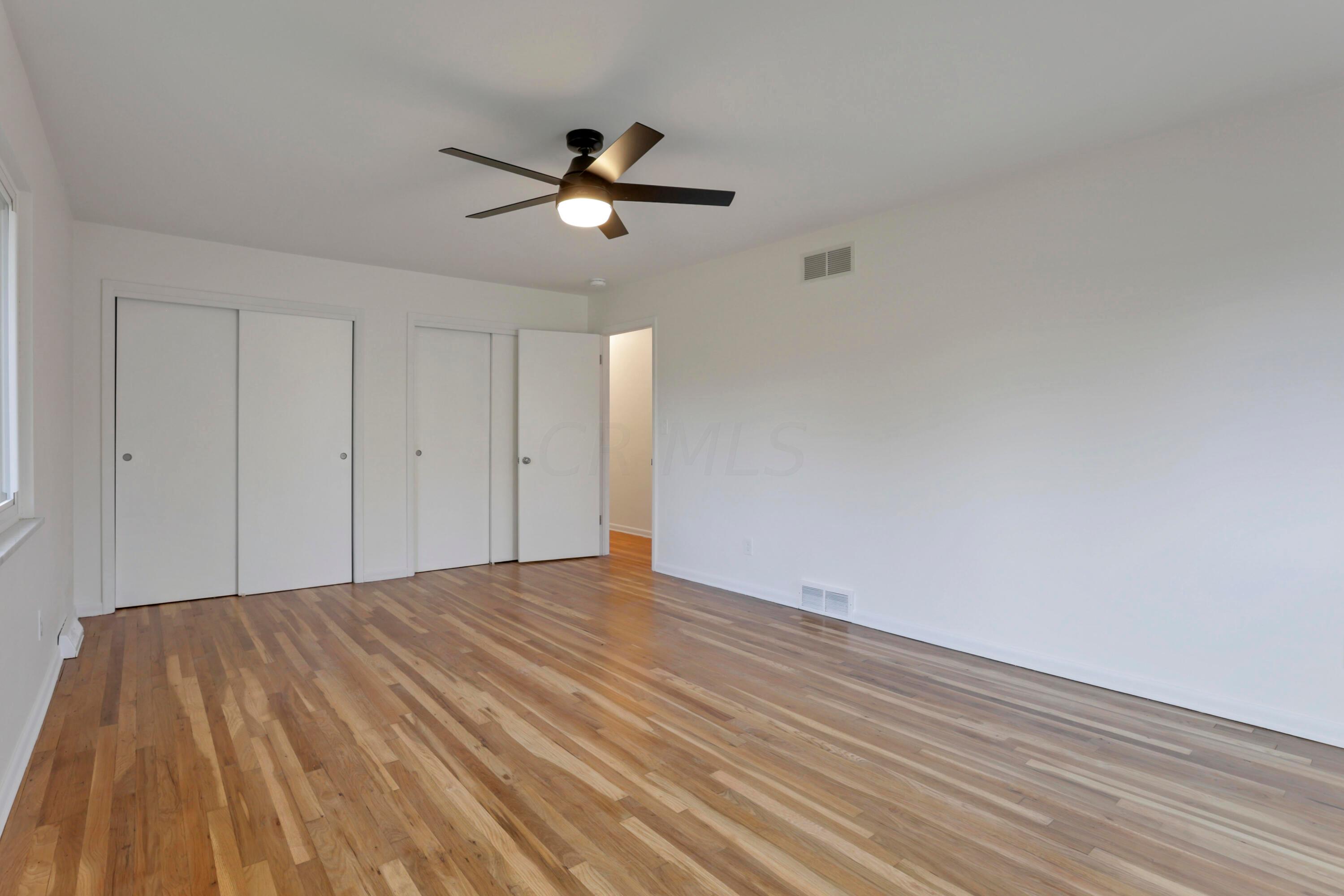 2275 Haverford Road Columbus, OH 43220 - Photo 34 of 57 The three additional bedrooms on the second floor all offer refinished hardwood floors, ceiling fans and generous closets.